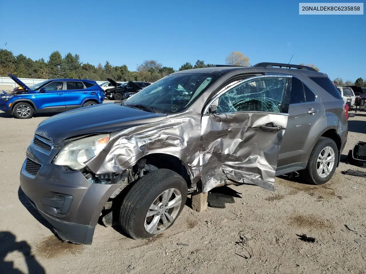 2GNALDEK8C6235858 2012 Chevrolet Equinox Lt