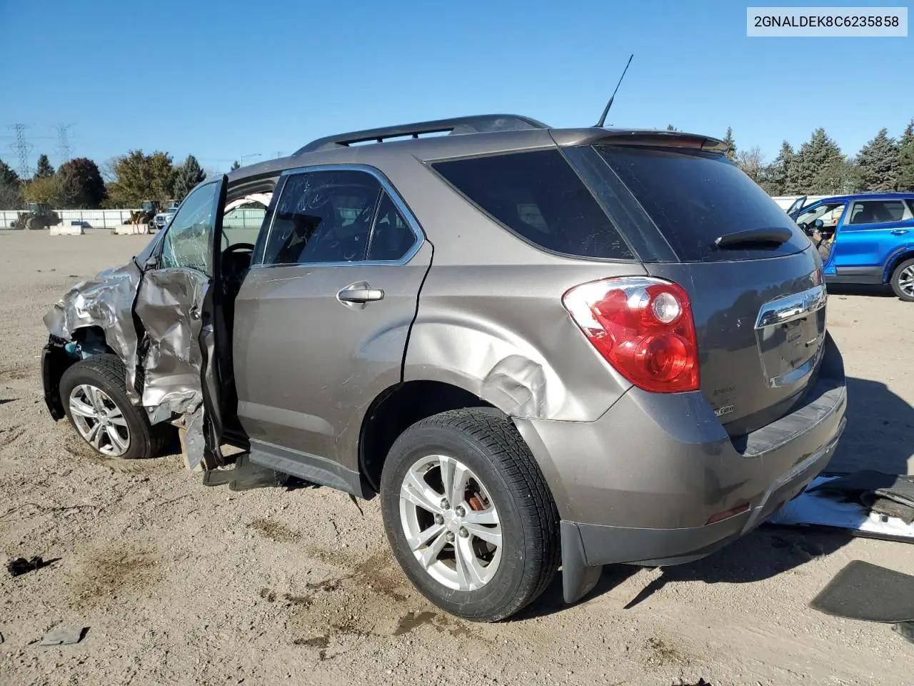 2GNALDEK8C6235858 2012 Chevrolet Equinox Lt