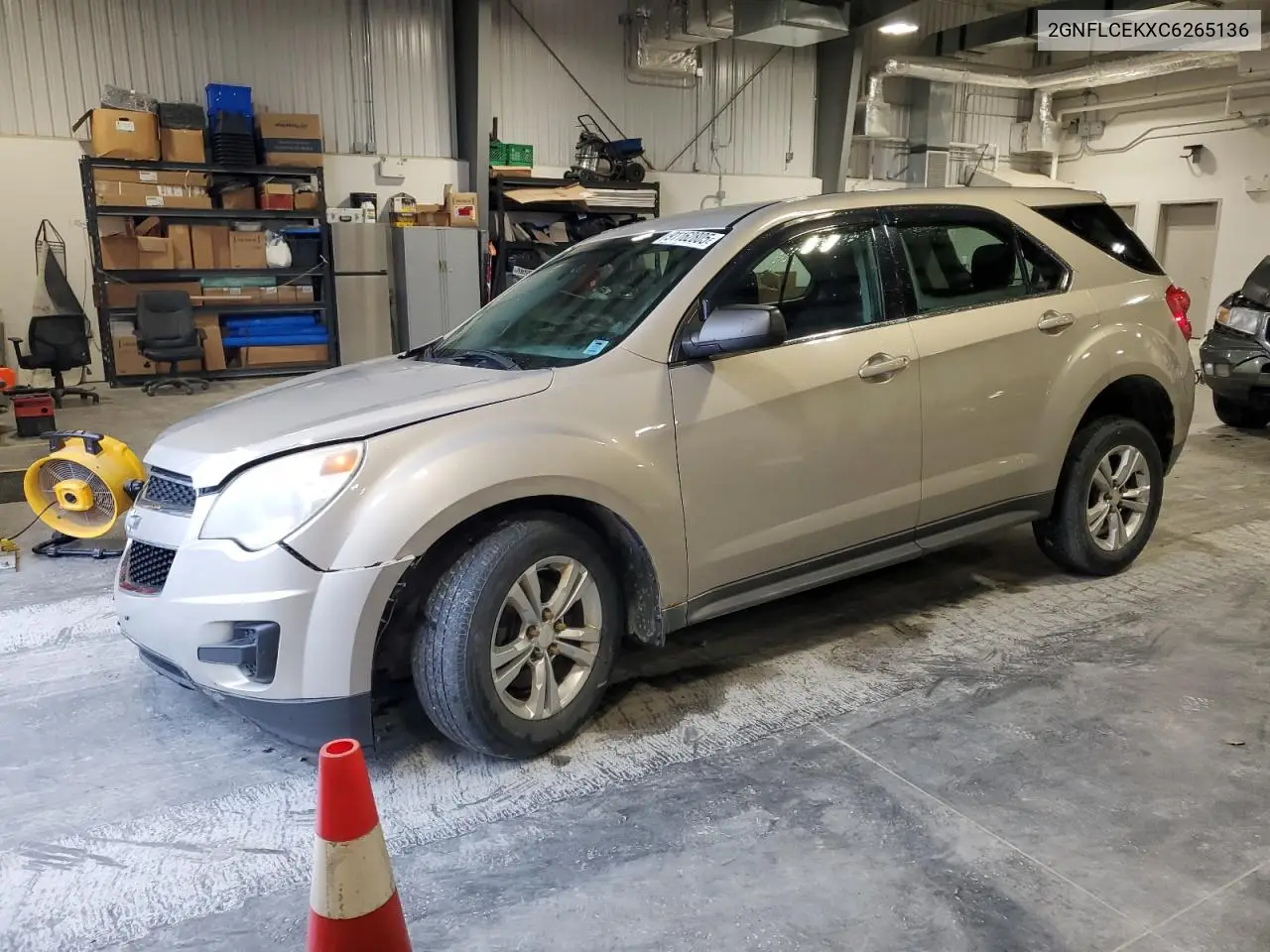 2GNFLCEKXC6265136 2012 Chevrolet Equinox Ls