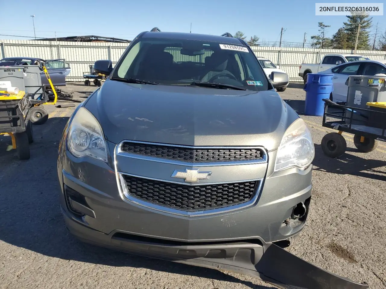 2GNFLEE52C6316036 2012 Chevrolet Equinox Lt