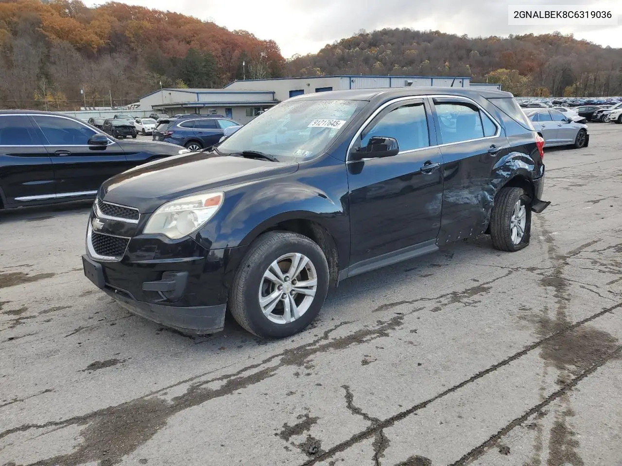 2GNALBEK8C6319036 2012 Chevrolet Equinox Ls