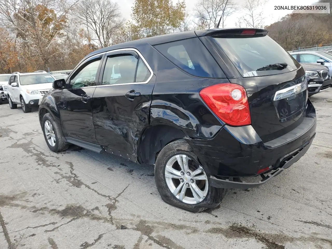 2GNALBEK8C6319036 2012 Chevrolet Equinox Ls