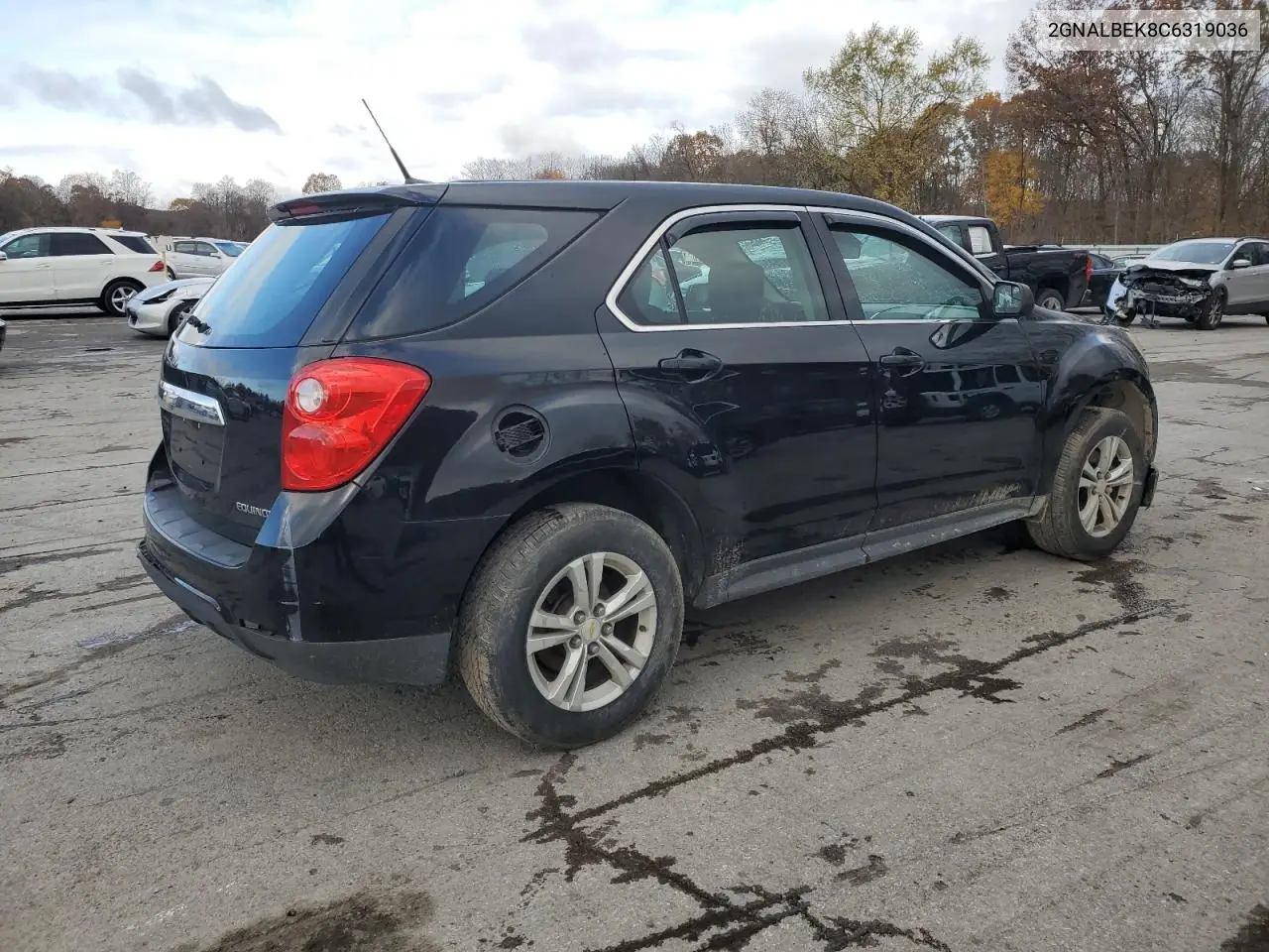 2GNALBEK8C6319036 2012 Chevrolet Equinox Ls