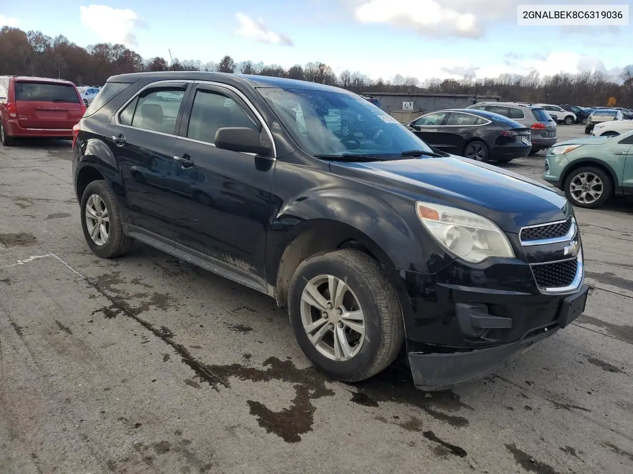2GNALBEK8C6319036 2012 Chevrolet Equinox Ls