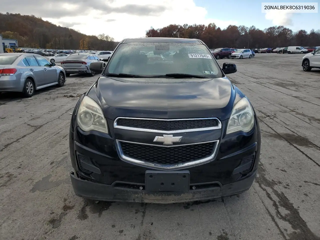 2GNALBEK8C6319036 2012 Chevrolet Equinox Ls