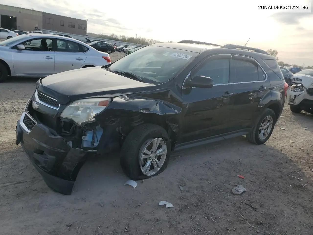 2GNALDEK3C1224196 2012 Chevrolet Equinox Lt