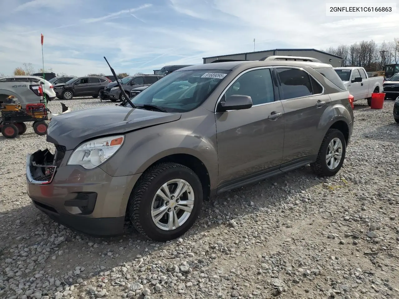 2GNFLEEK1C6166863 2012 Chevrolet Equinox Lt