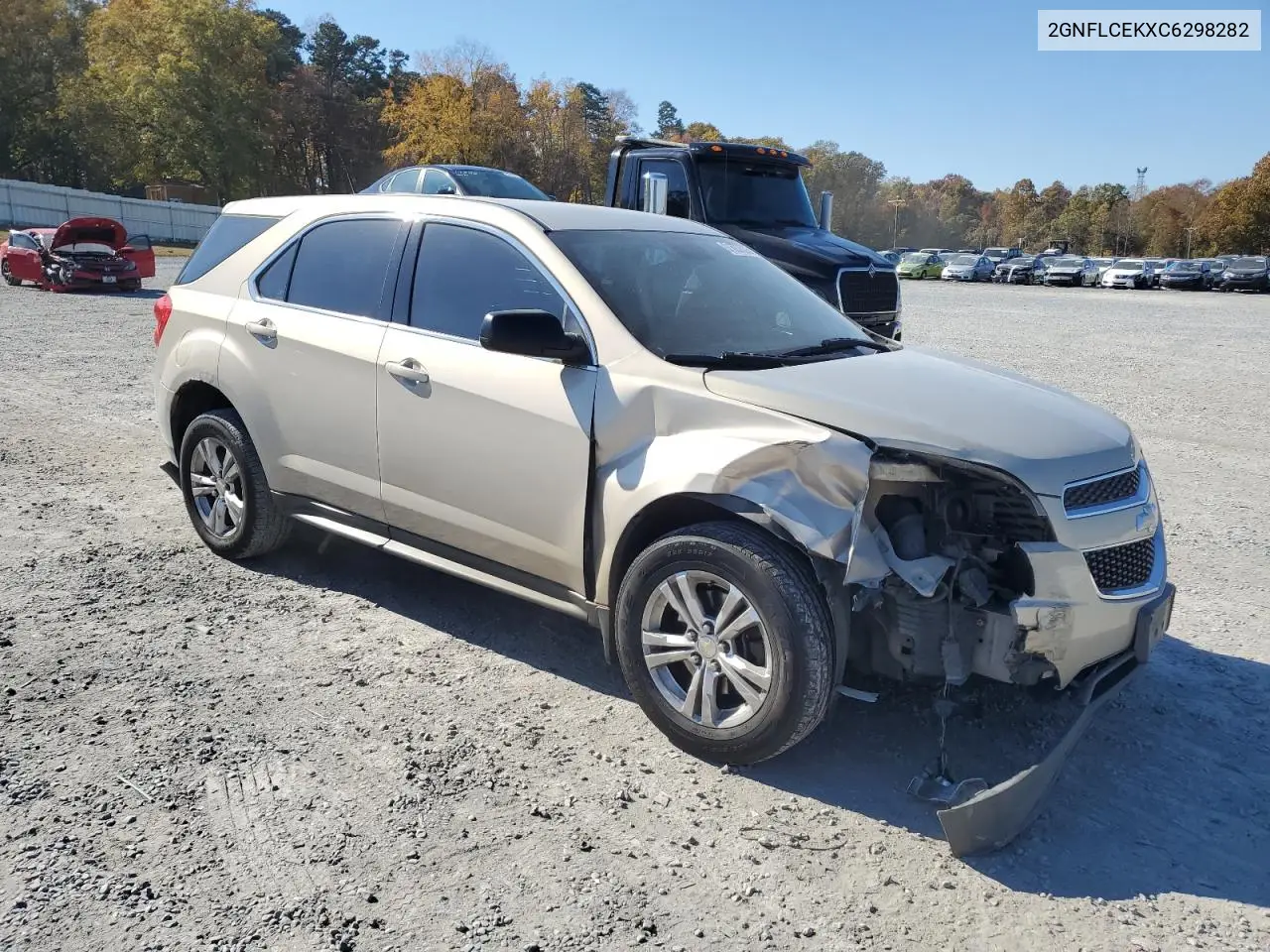 2GNFLCEKXC6298282 2012 Chevrolet Equinox Ls