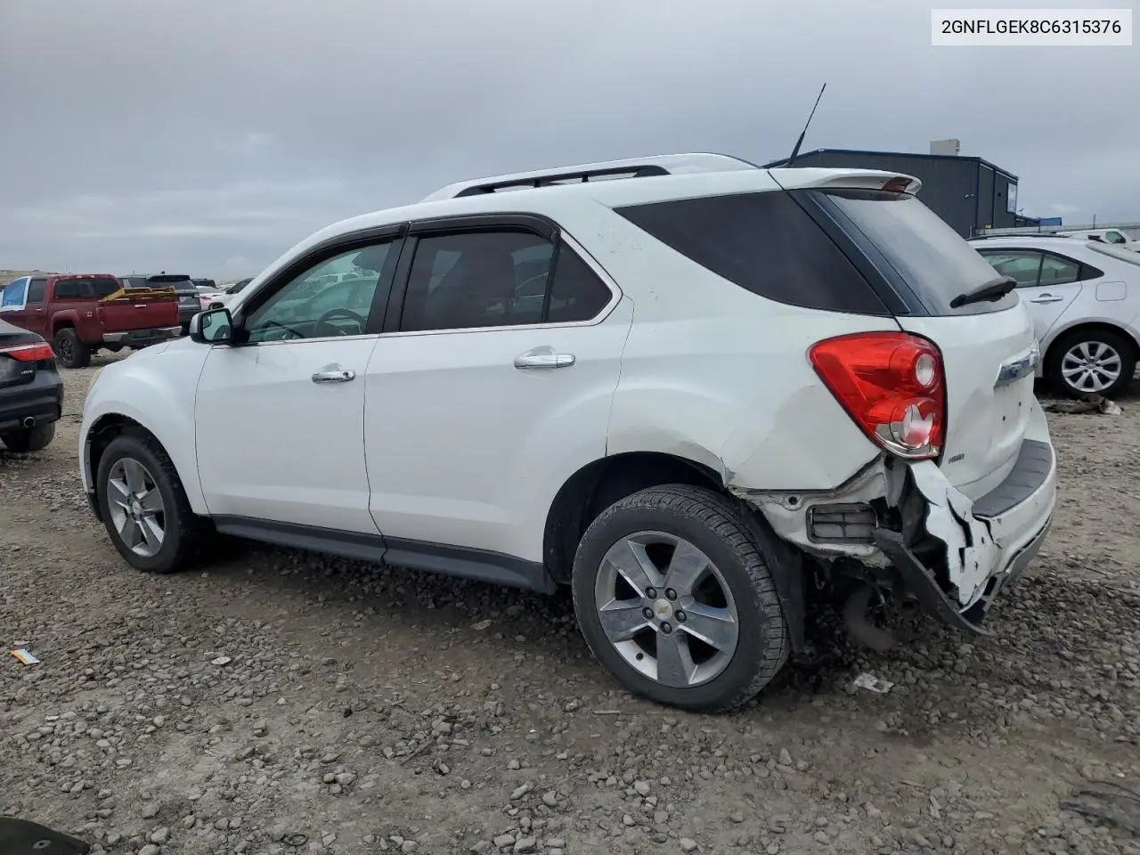 2GNFLGEK8C6315376 2012 Chevrolet Equinox Ltz
