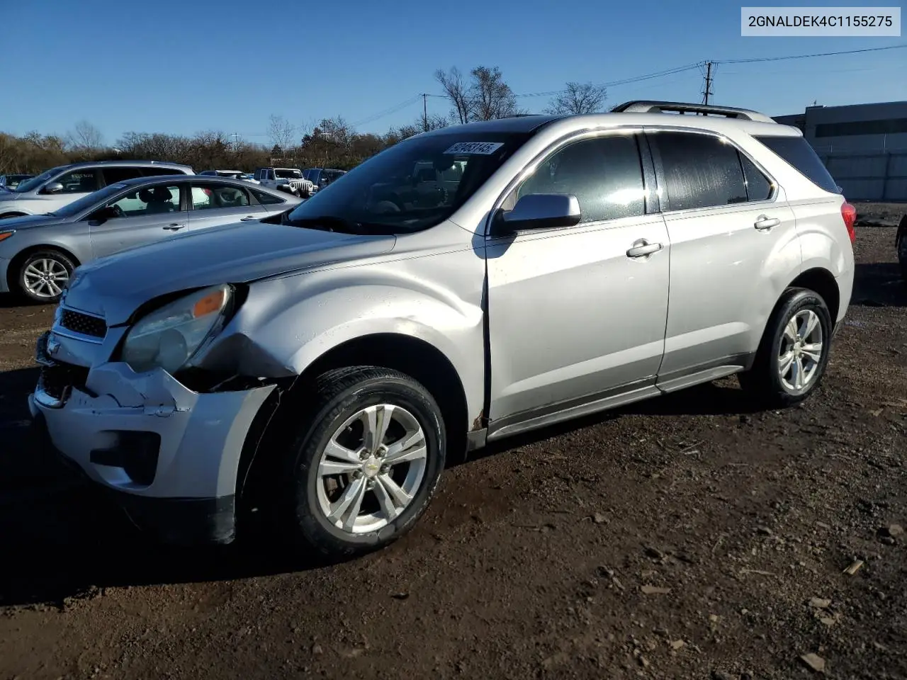 2GNALDEK4C1155275 2012 Chevrolet Equinox Lt