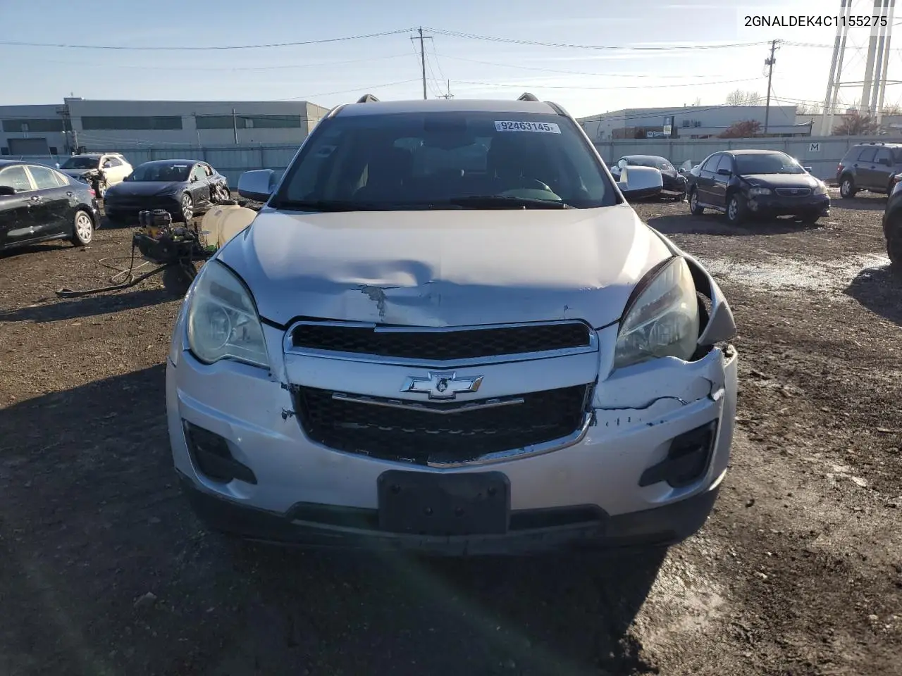 2GNALDEK4C1155275 2012 Chevrolet Equinox Lt