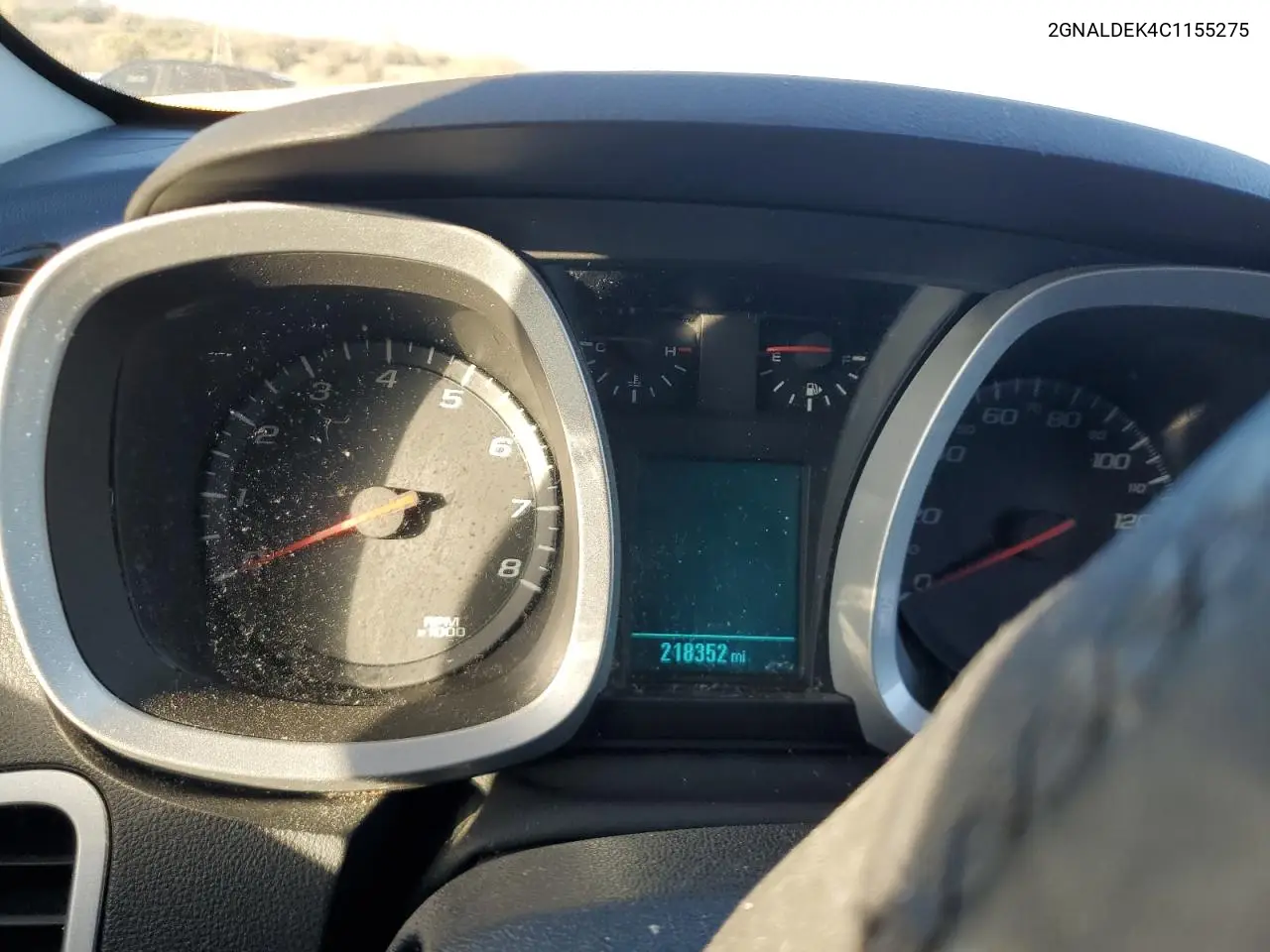 2GNALDEK4C1155275 2012 Chevrolet Equinox Lt