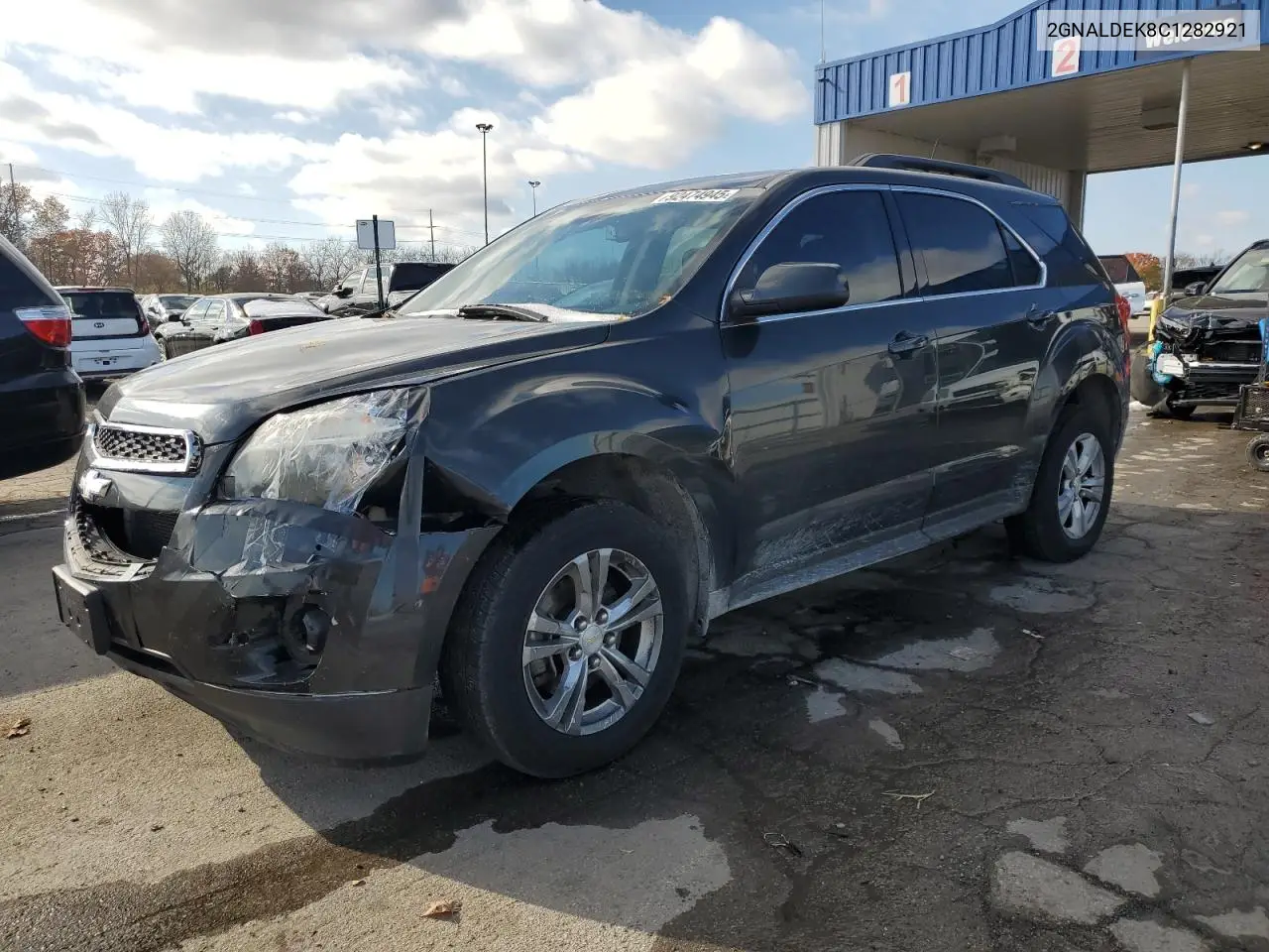 2GNALDEK8C1282921 2012 Chevrolet Equinox Lt