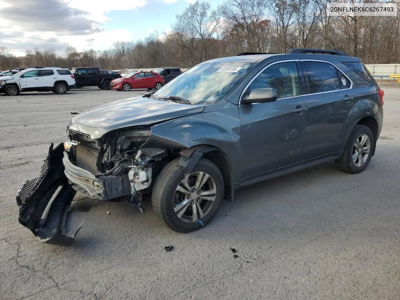 2GNFLNEK6C6267493 2012 Chevrolet Equinox Lt