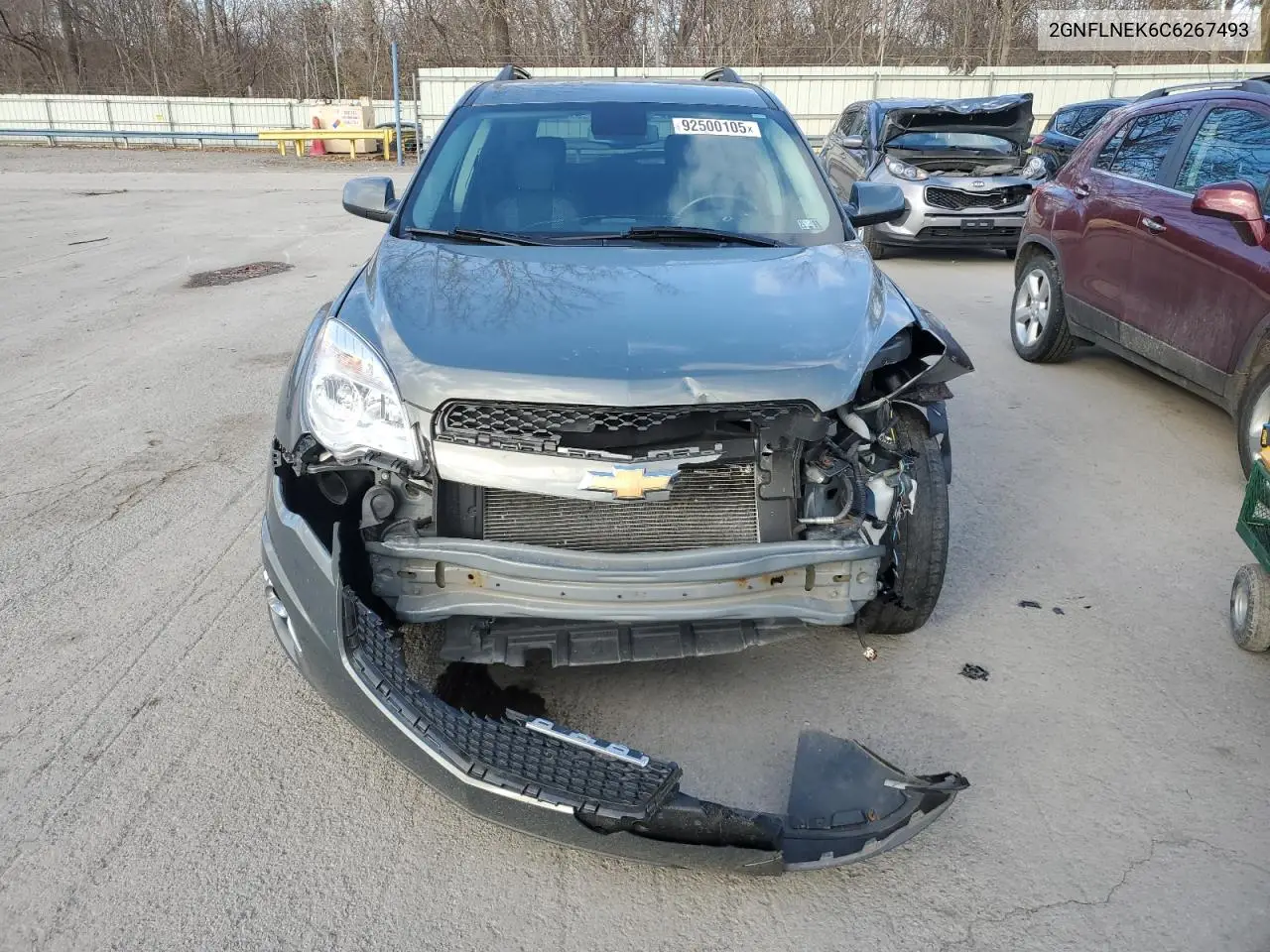 2GNFLNEK6C6267493 2012 Chevrolet Equinox Lt