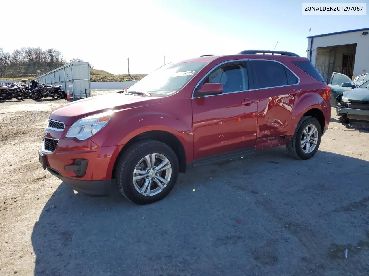 2GNALDEK2C1297057 2012 Chevrolet Equinox Lt