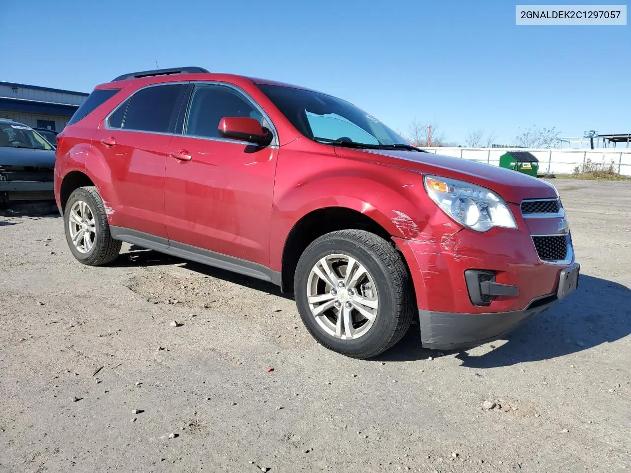 2GNALDEK2C1297057 2012 Chevrolet Equinox Lt