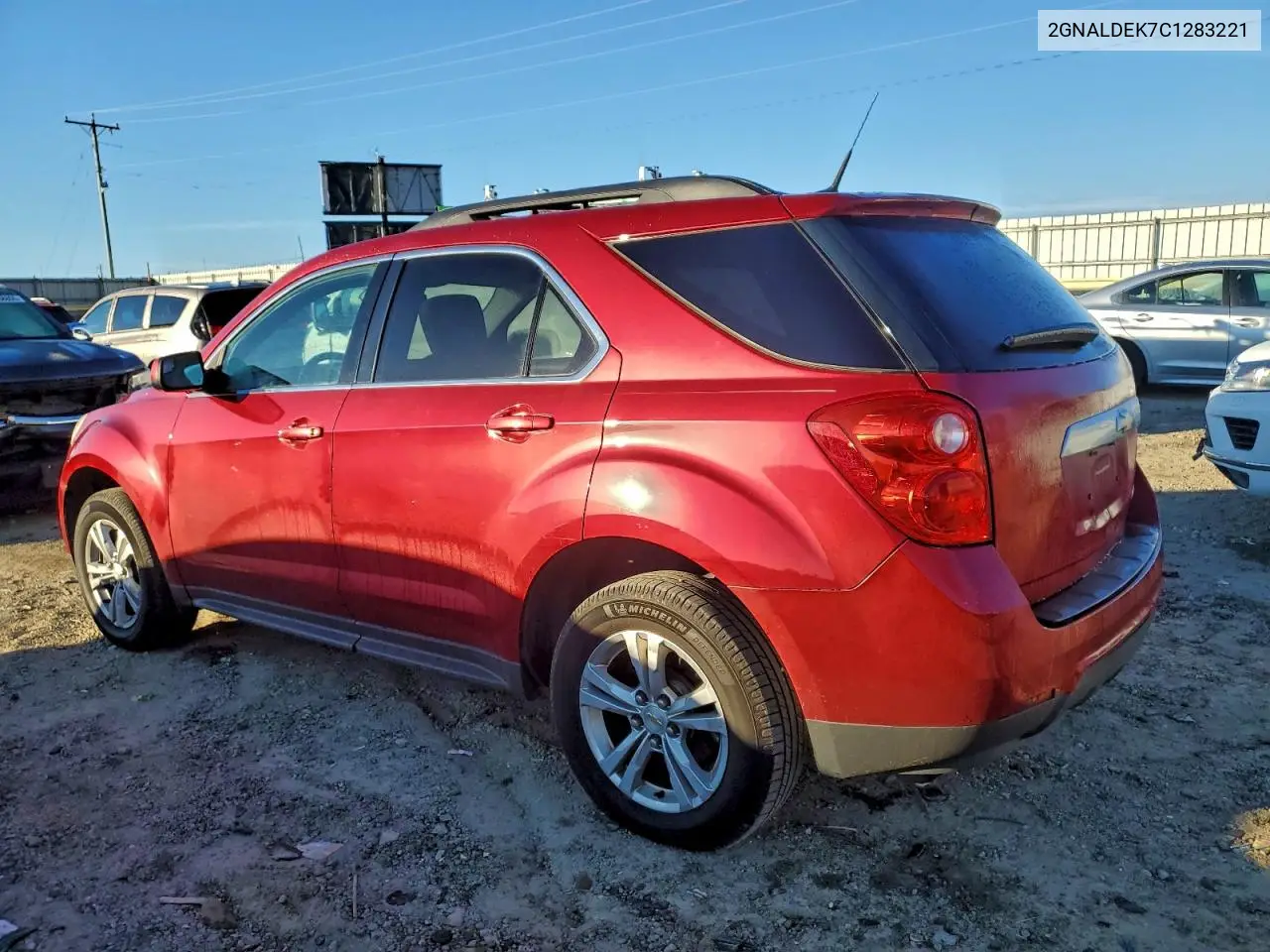 2GNALDEK7C1283221 2012 Chevrolet Equinox Lt