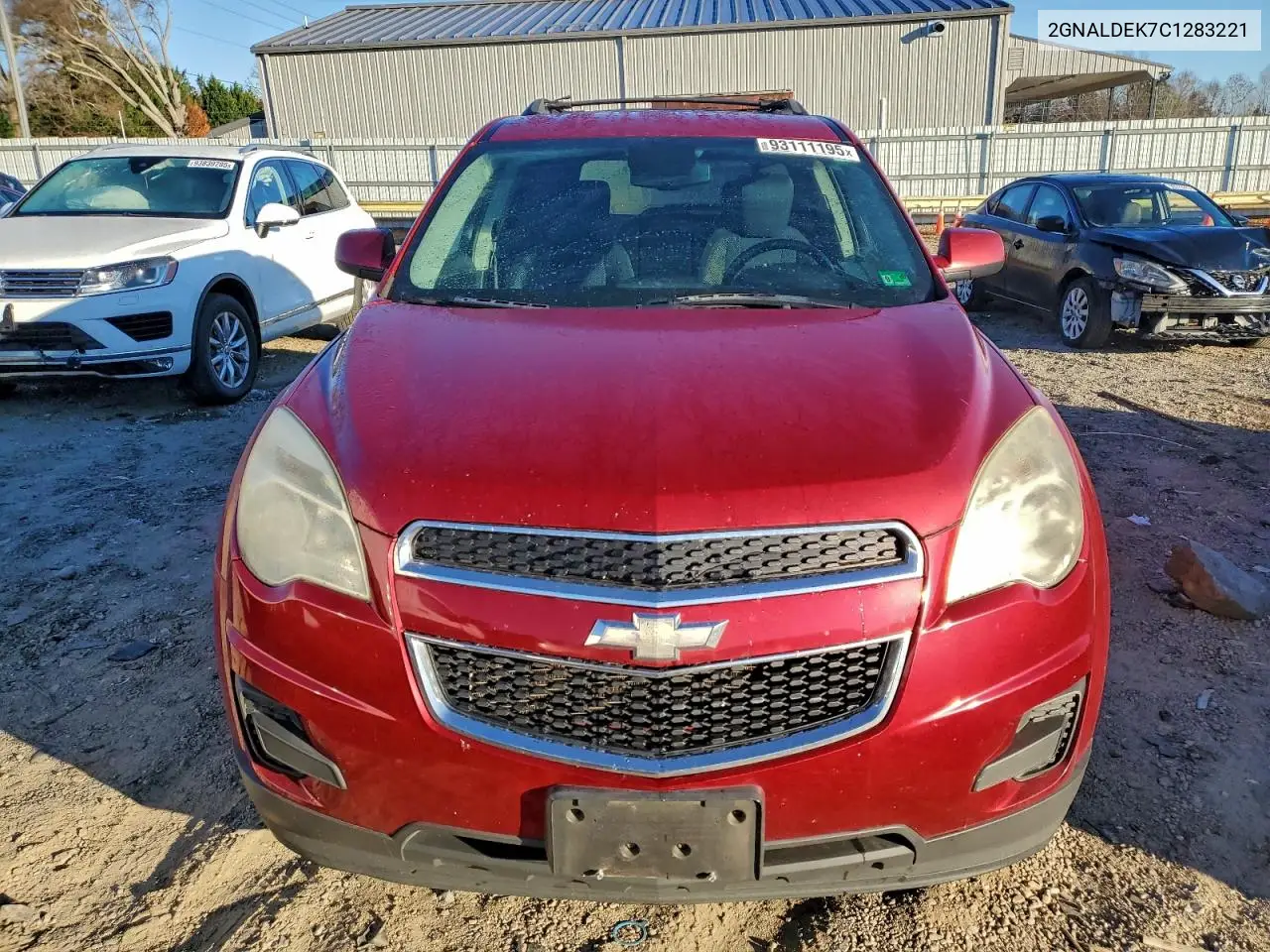 2GNALDEK7C1283221 2012 Chevrolet Equinox Lt