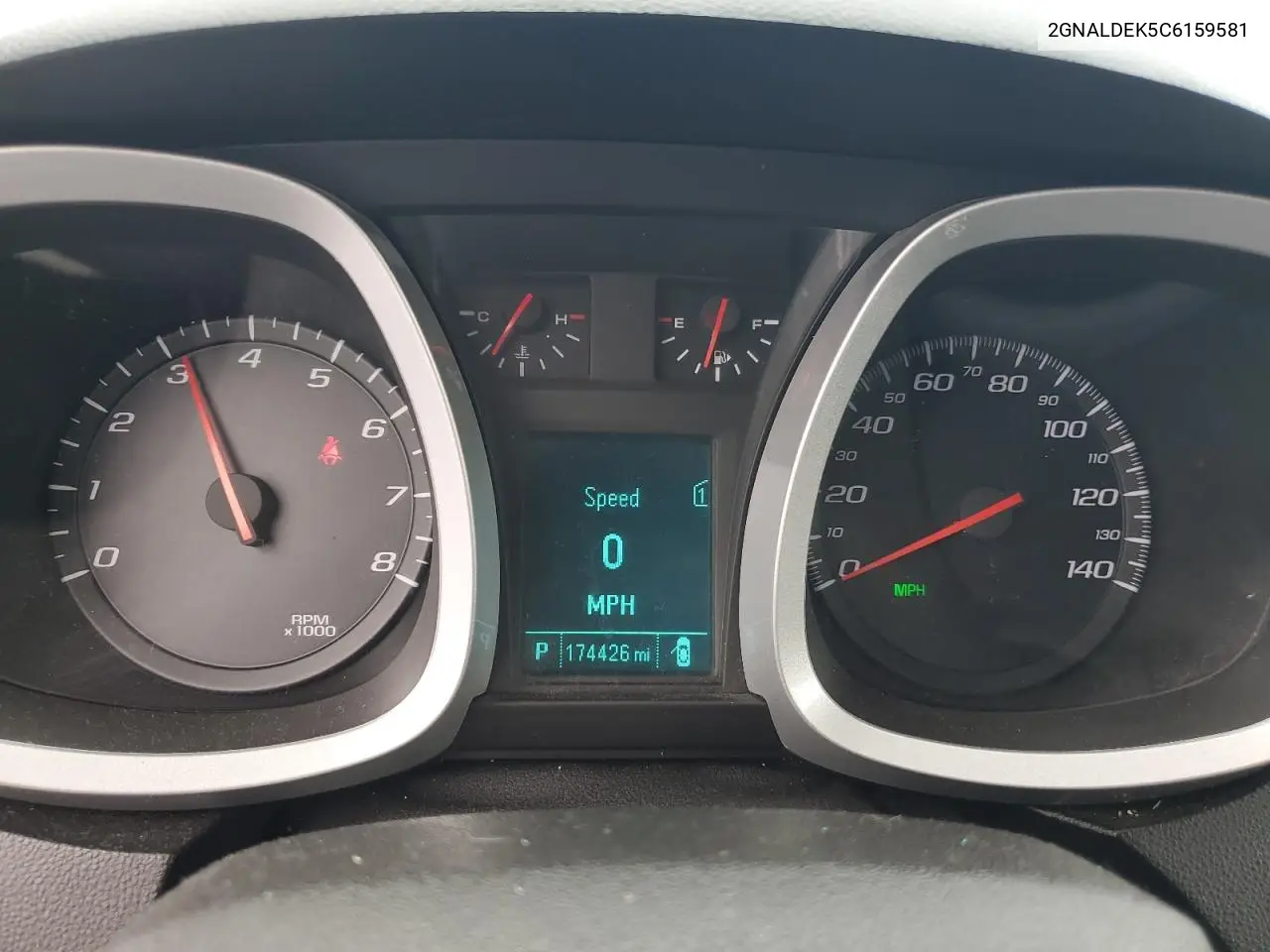2GNALDEK5C6159581 2012 Chevrolet Equinox Lt
