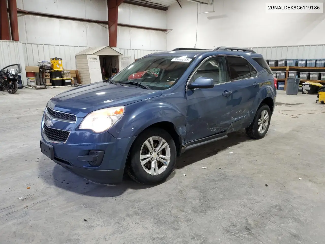 2GNALDEK8C6119186 2012 Chevrolet Equinox Lt