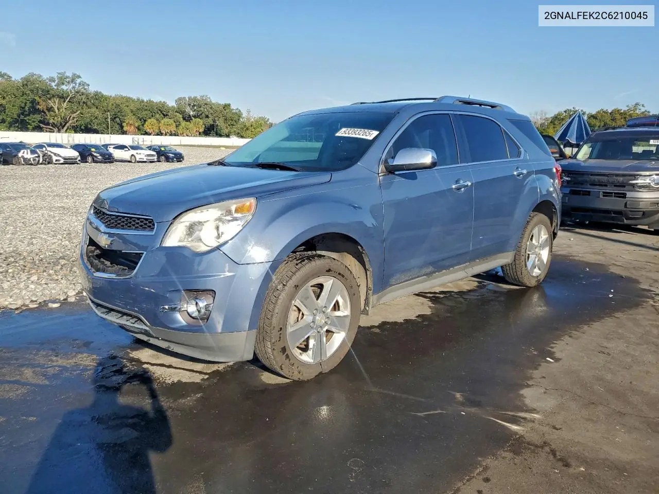 2GNALFEK2C6210045 2012 Chevrolet Equinox Ltz