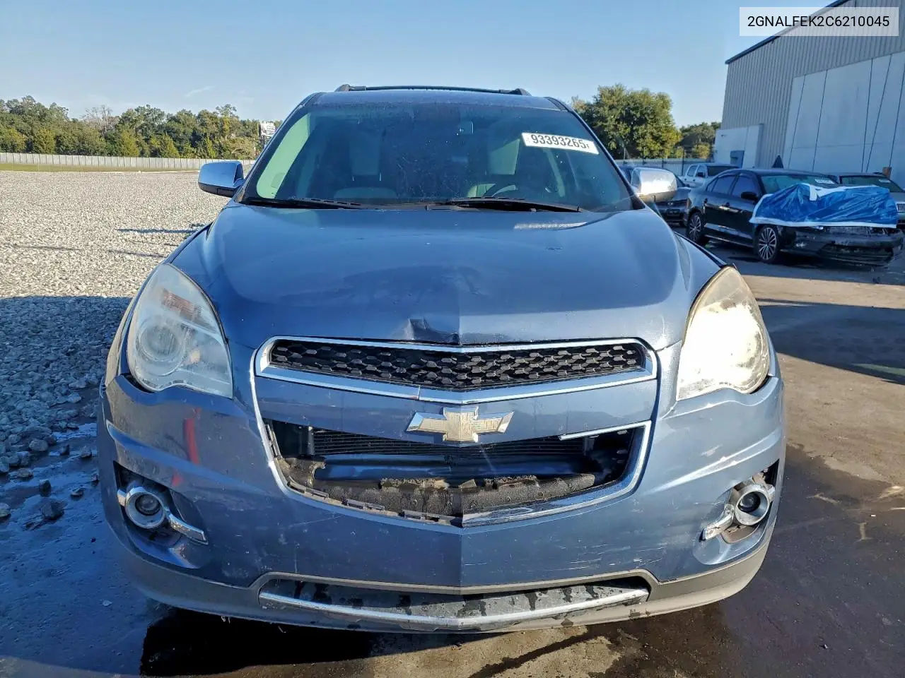2GNALFEK2C6210045 2012 Chevrolet Equinox Ltz