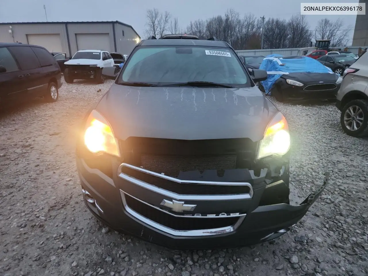 2GNALPEKXC6396178 2012 Chevrolet Equinox Lt
