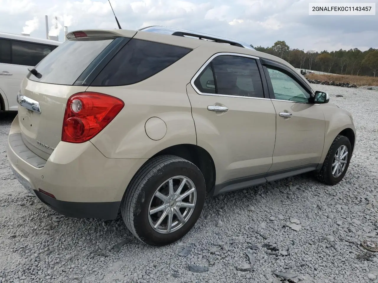 2GNALFEK0C1143457 2012 Chevrolet Equinox Ltz