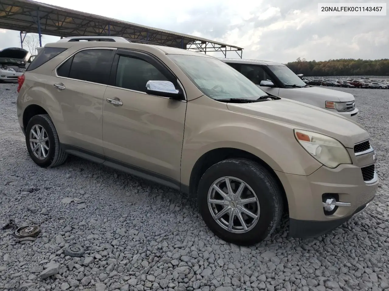 2GNALFEK0C1143457 2012 Chevrolet Equinox Ltz