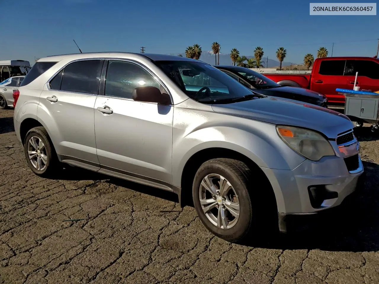 2GNALBEK6C6360457 2012 Chevrolet Equinox Ls