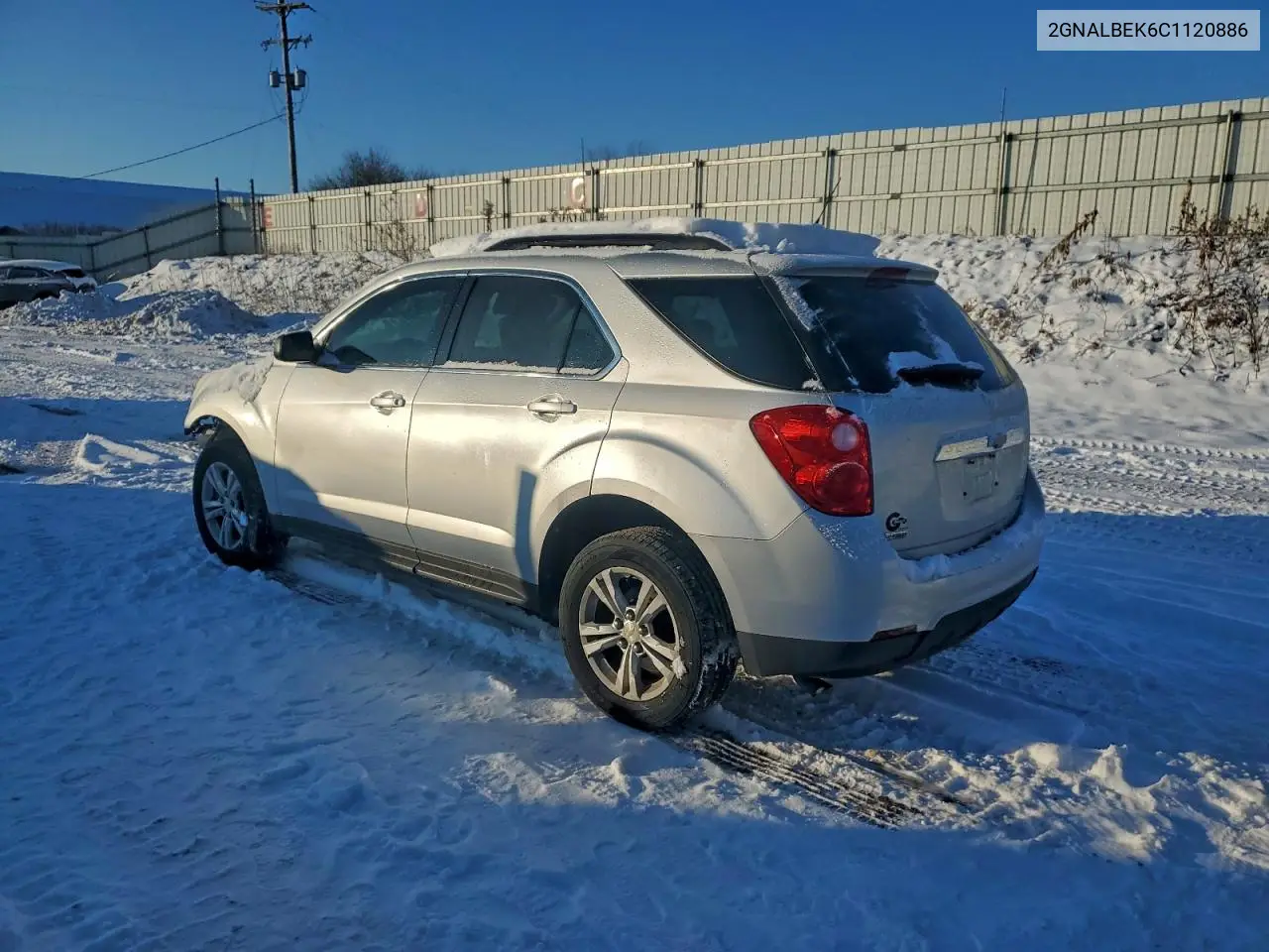 2GNALBEK6C1120886 2012 Chevrolet Equinox Ls