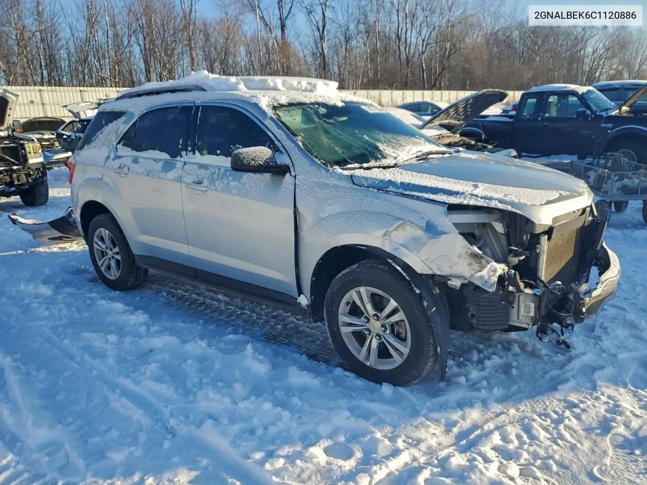 2GNALBEK6C1120886 2012 Chevrolet Equinox Ls