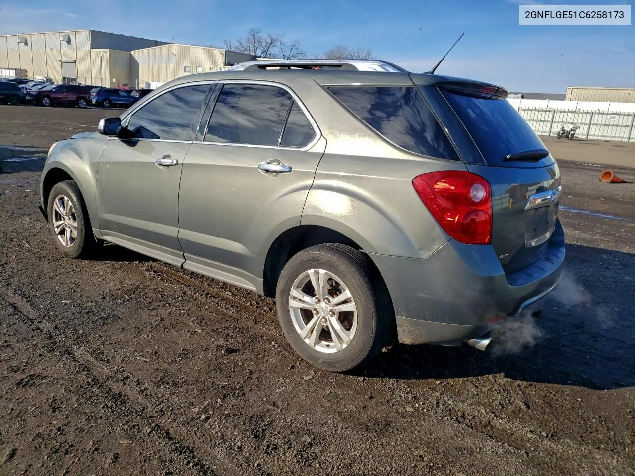 2GNFLGE51C6258173 2012 Chevrolet Equinox Ltz