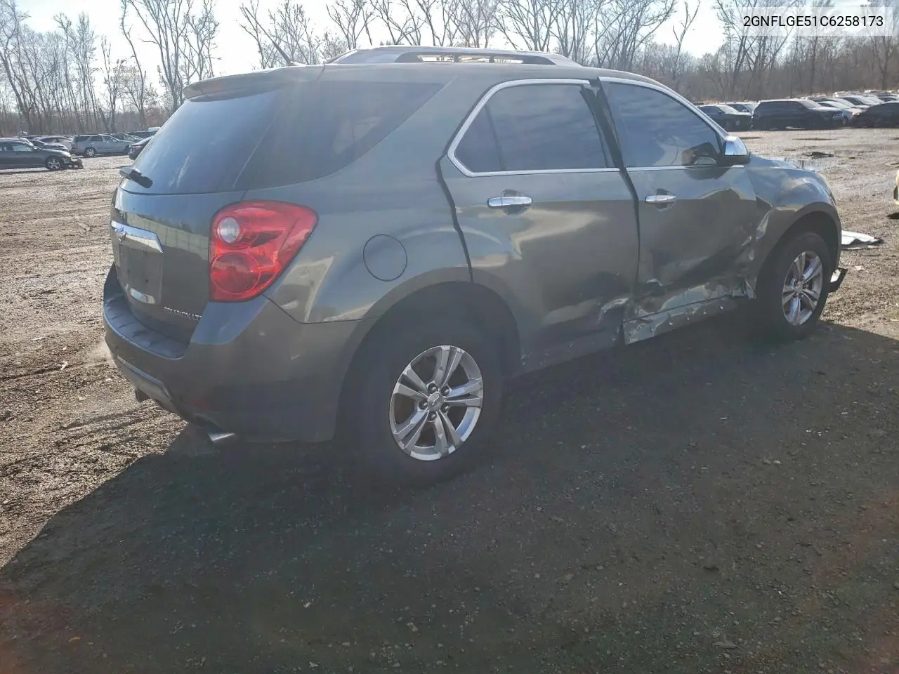 2GNFLGE51C6258173 2012 Chevrolet Equinox Ltz