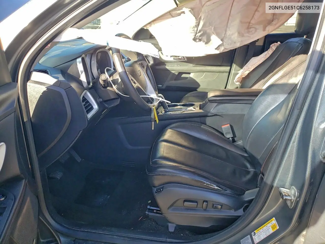 2GNFLGE51C6258173 2012 Chevrolet Equinox Ltz