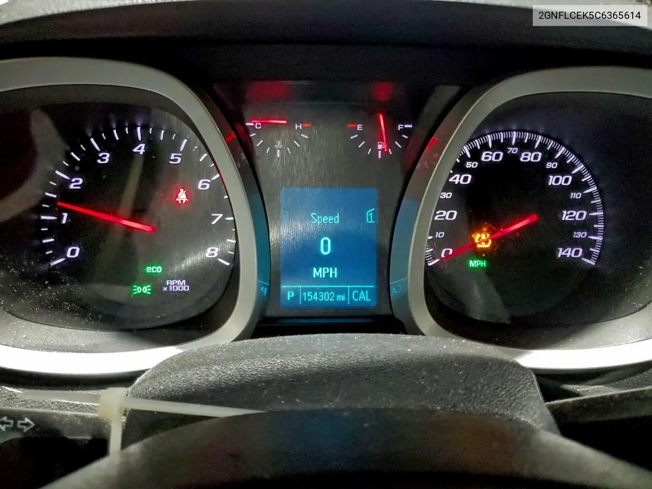 2GNFLCEK5C6365614 2012 Chevrolet Equinox Ls