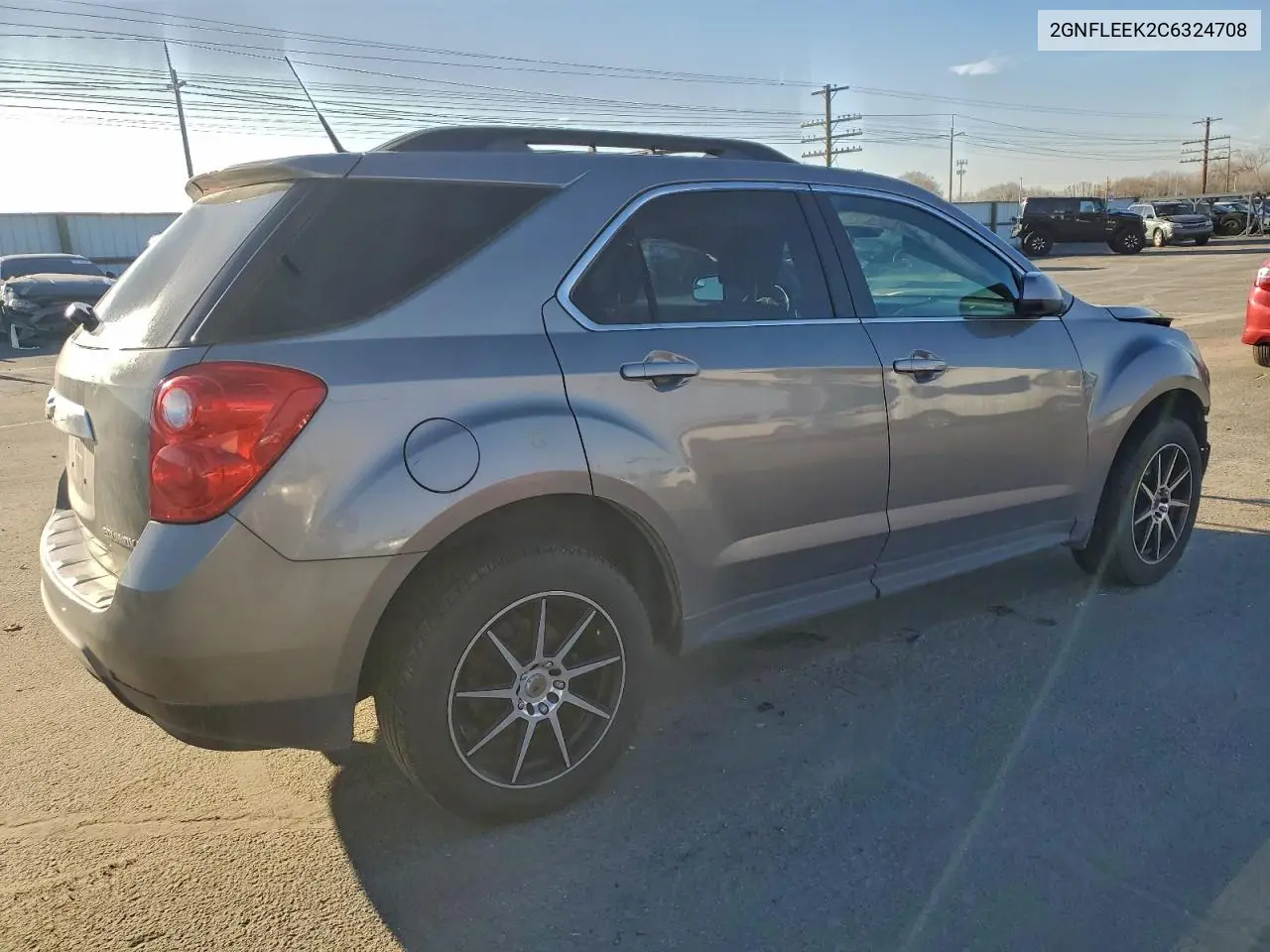 2GNFLEEK2C6324708 2012 Chevrolet Equinox Lt