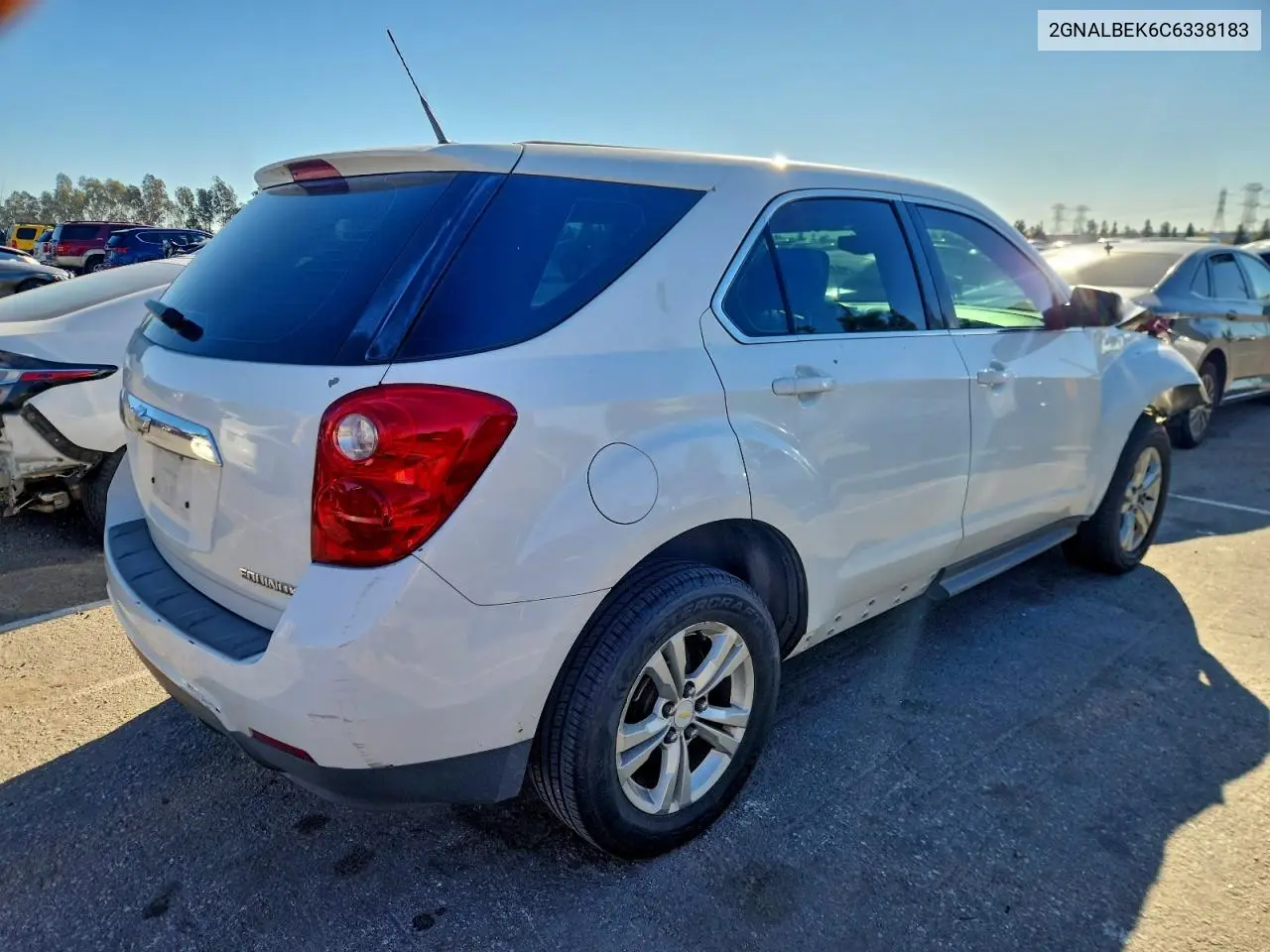2GNALBEK6C6338183 2012 Chevrolet Equinox Ls