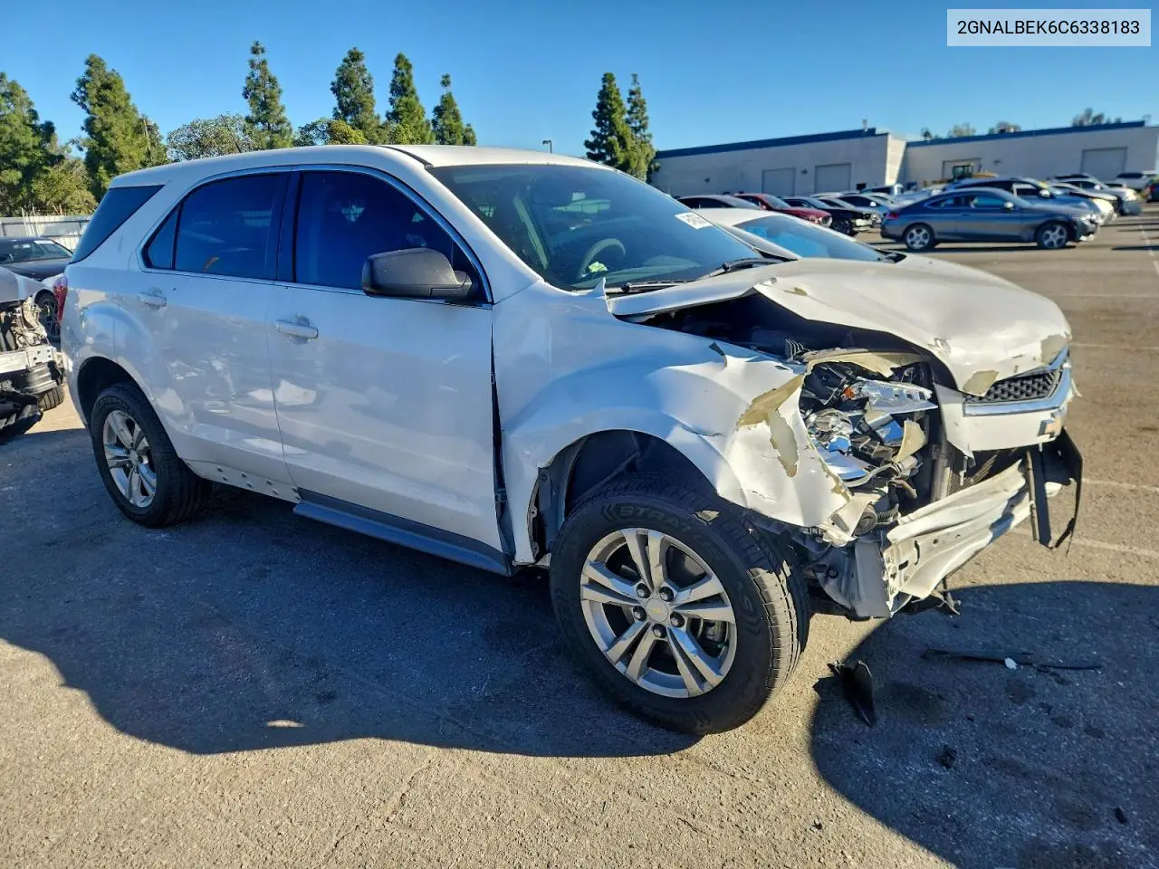 2GNALBEK6C6338183 2012 Chevrolet Equinox Ls