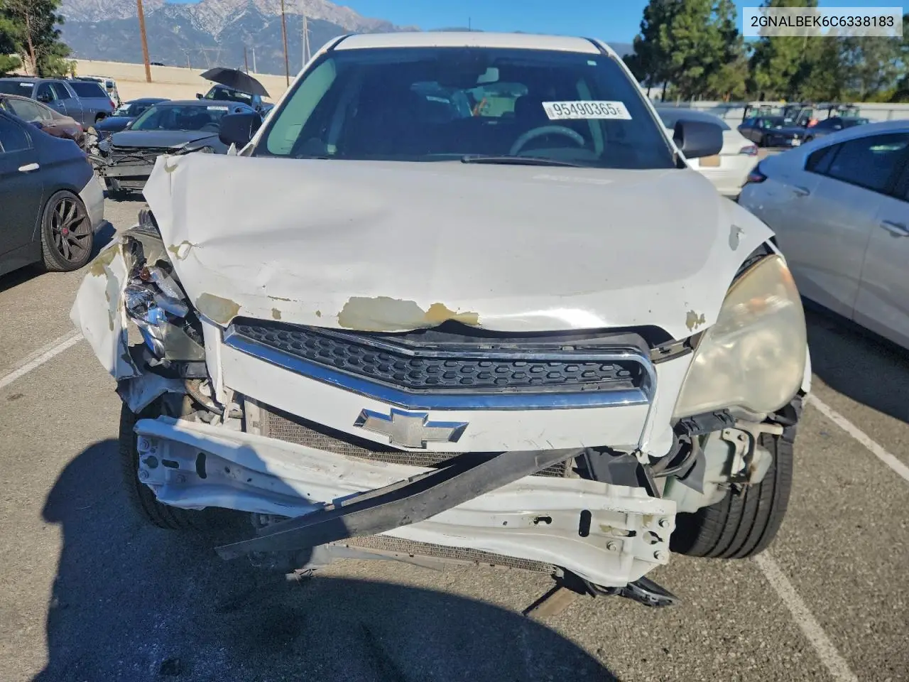 2GNALBEK6C6338183 2012 Chevrolet Equinox Ls