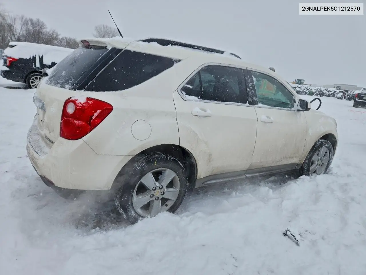 2GNALPEK5C1212570 2012 Chevrolet Equinox Lt