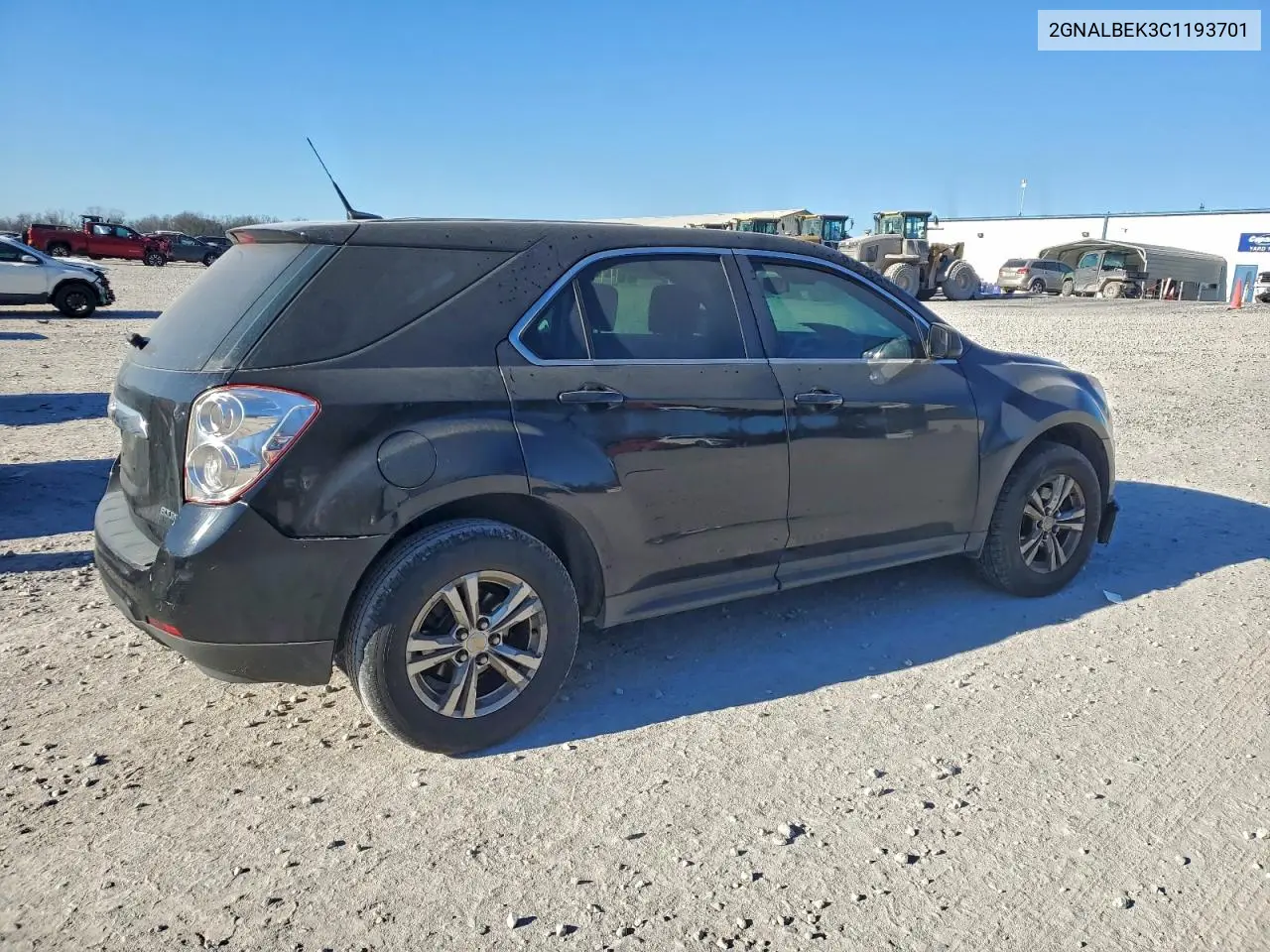 2GNALBEK3C1193701 2012 Chevrolet Equinox Ls