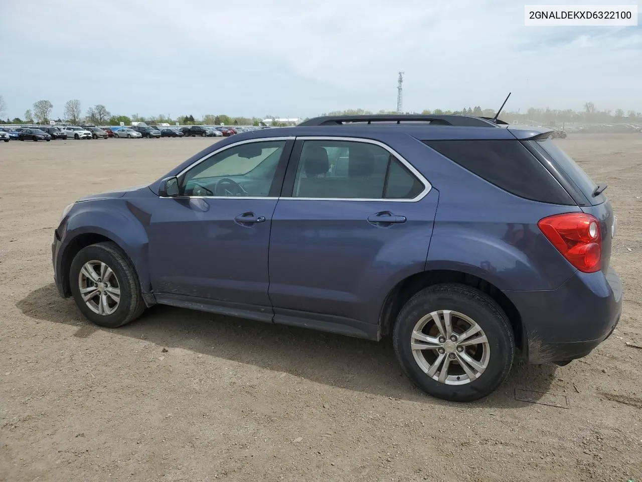 2GNALDEKXD6322100 2013 Chevrolet Equinox Lt