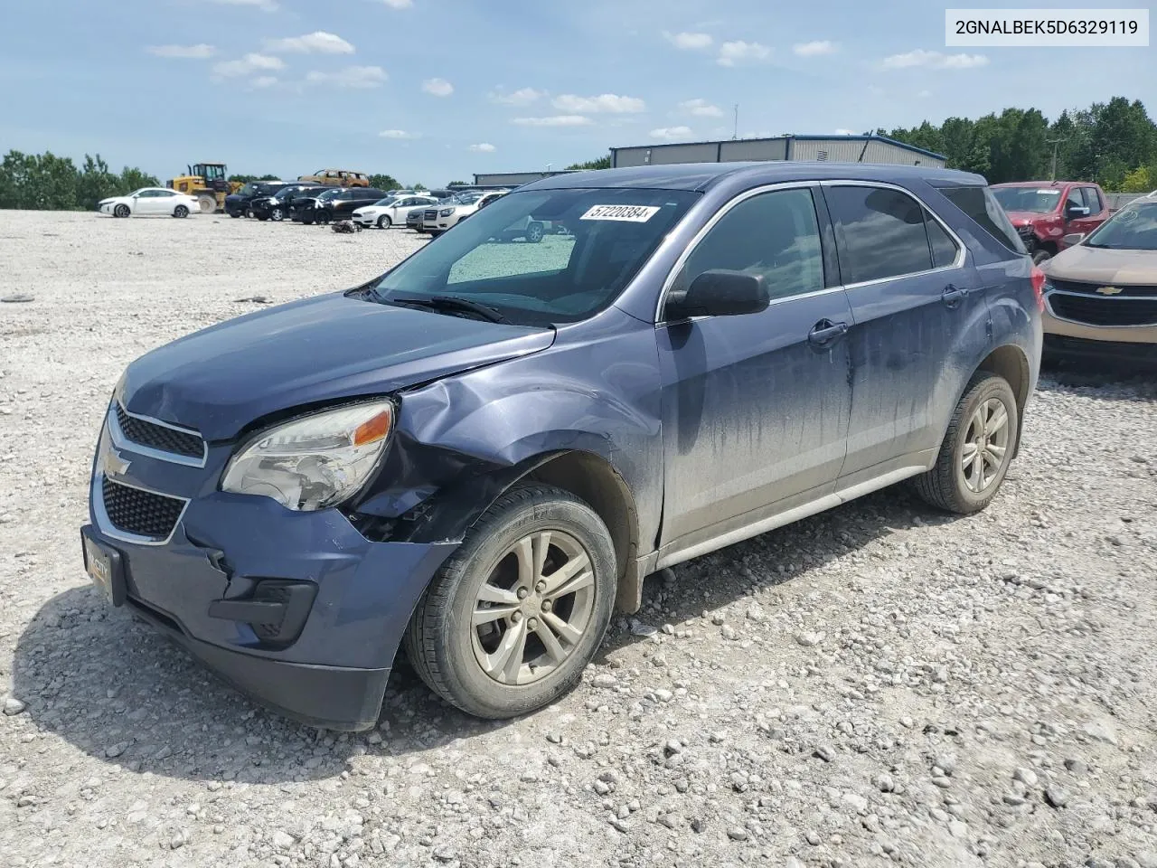 2GNALBEK5D6329119 2013 Chevrolet Equinox Ls