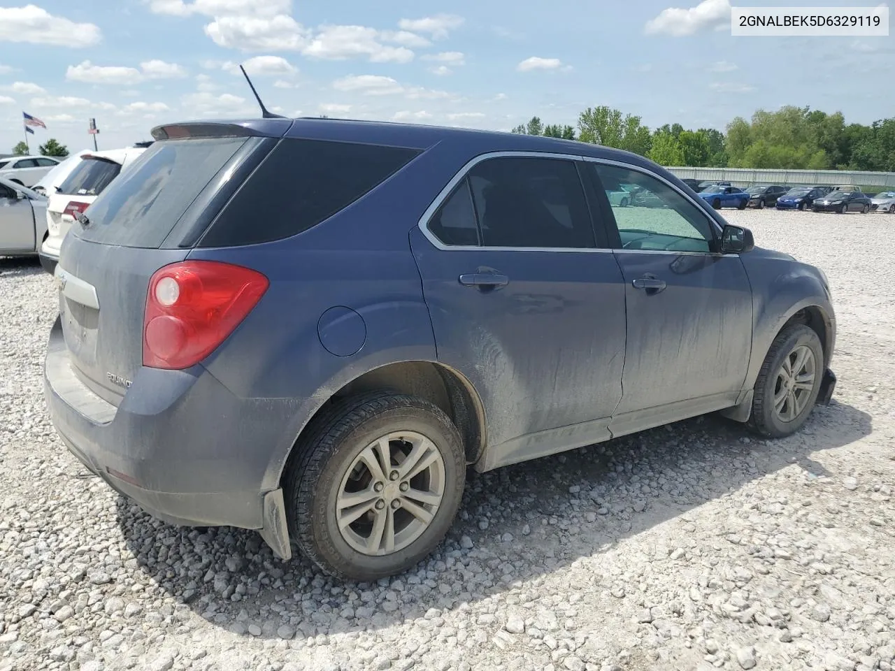 2GNALBEK5D6329119 2013 Chevrolet Equinox Ls