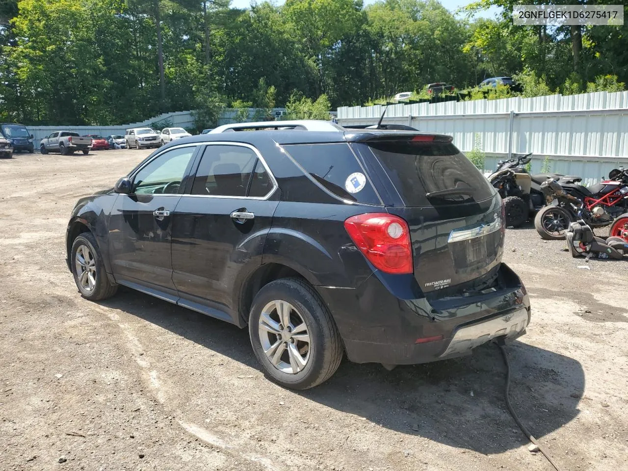 2013 Chevrolet Equinox Ltz VIN: 2GNFLGEK1D6275417 Lot: 64689284