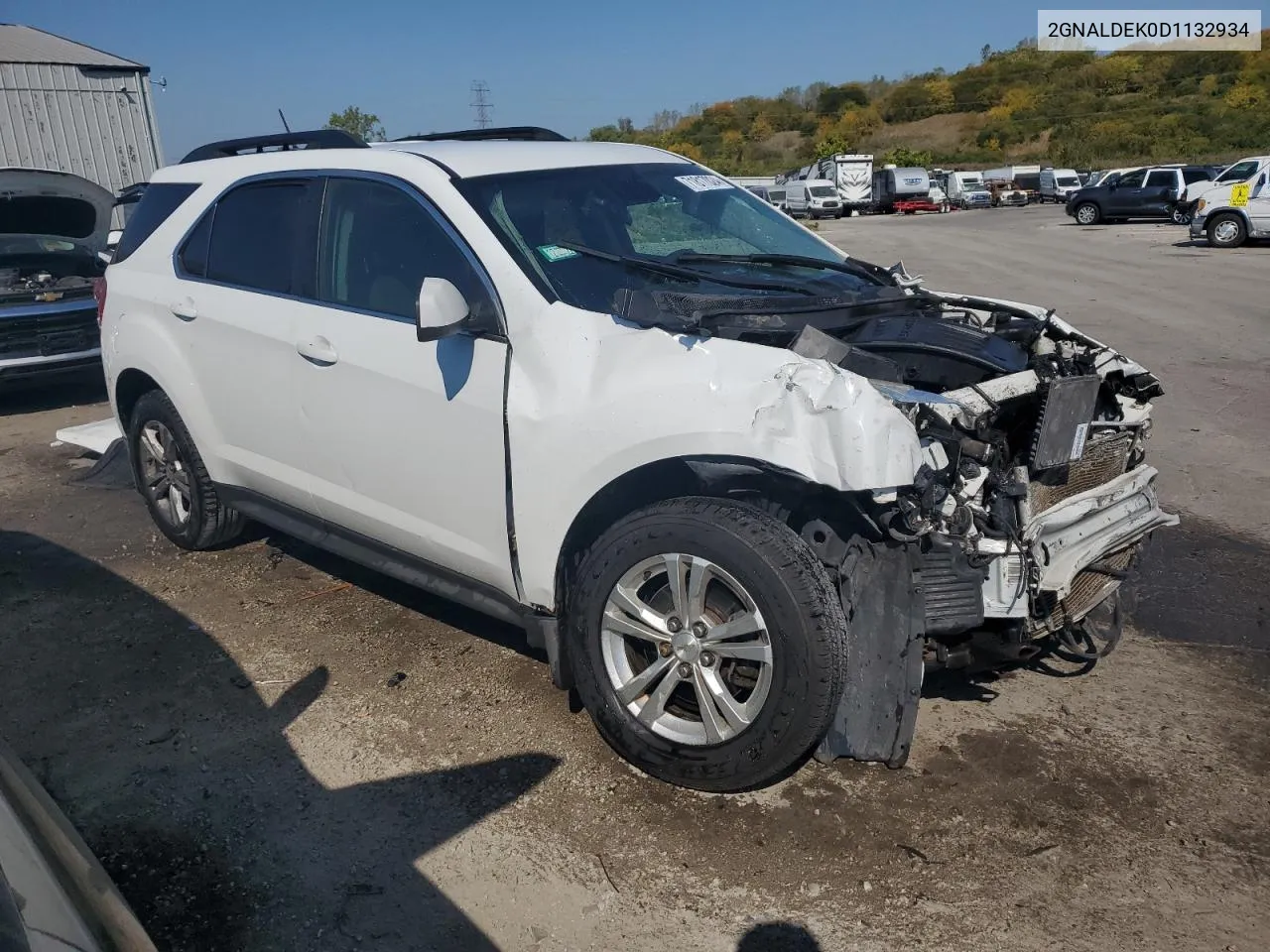 2GNALDEK0D1132934 2013 Chevrolet Equinox Lt