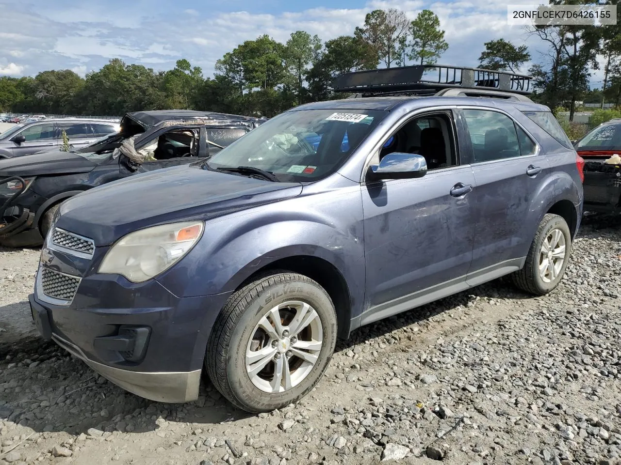 2013 Chevrolet Equinox Ls VIN: 2GNFLCEK7D6426155 Lot: 72251574