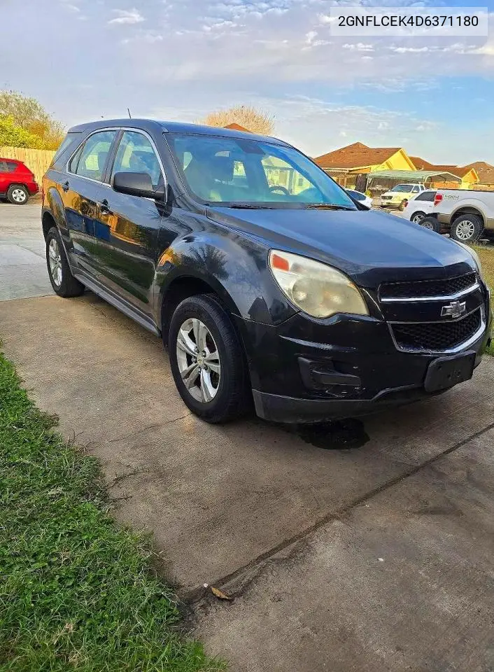 2GNFLCEK4D6371180 2013 Chevrolet Equinox Ls